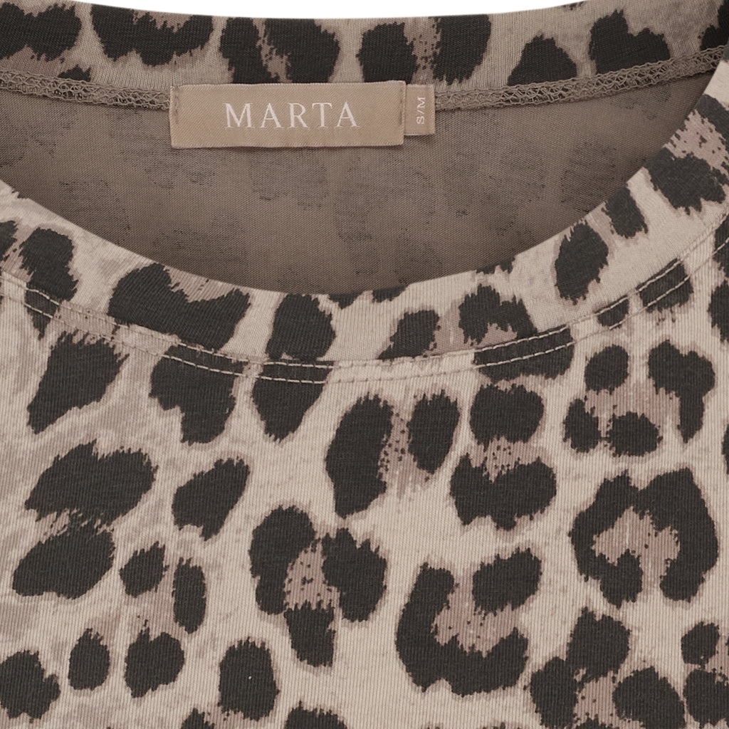 MARTA DU CHATEAU Marta du Chateau dam T-shirt MdcEstrid 22643 T-shirt Beige camo