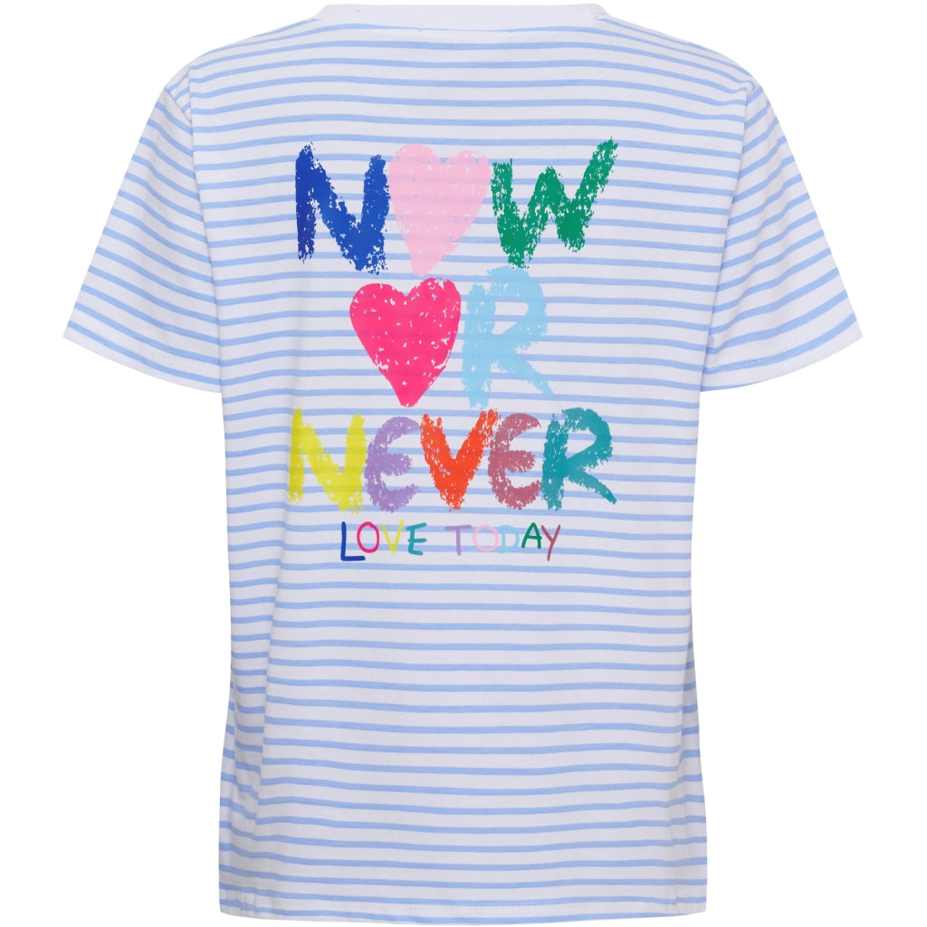 MARTA DU CHATEAU Marta du Chateau dam T-shirt MdcFiora 22585 T-shirt Celeste