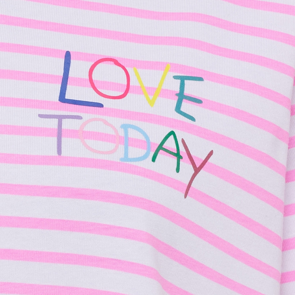 MARTA DU CHATEAU Marta du Chateau dam T-shirt MdcFiora 22585 T-shirt Pink