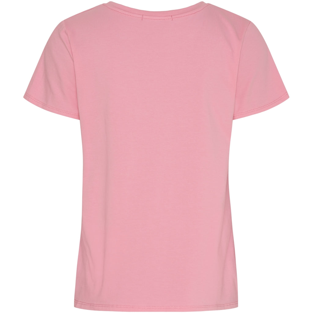 MARTA DU CHATEAU Marta du Chateau dam T-shirt MdcHerdis 84275 T-shirt Rosa Barbie/Beige