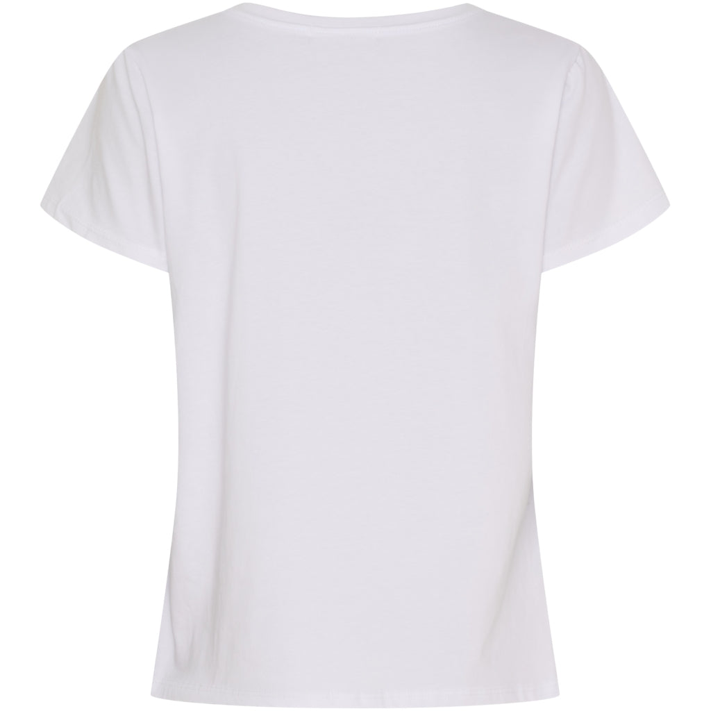 MARTA DU CHATEAU Marta du Chateau dam T-shirt MdcHerdis 84275 T-shirt White/Sky