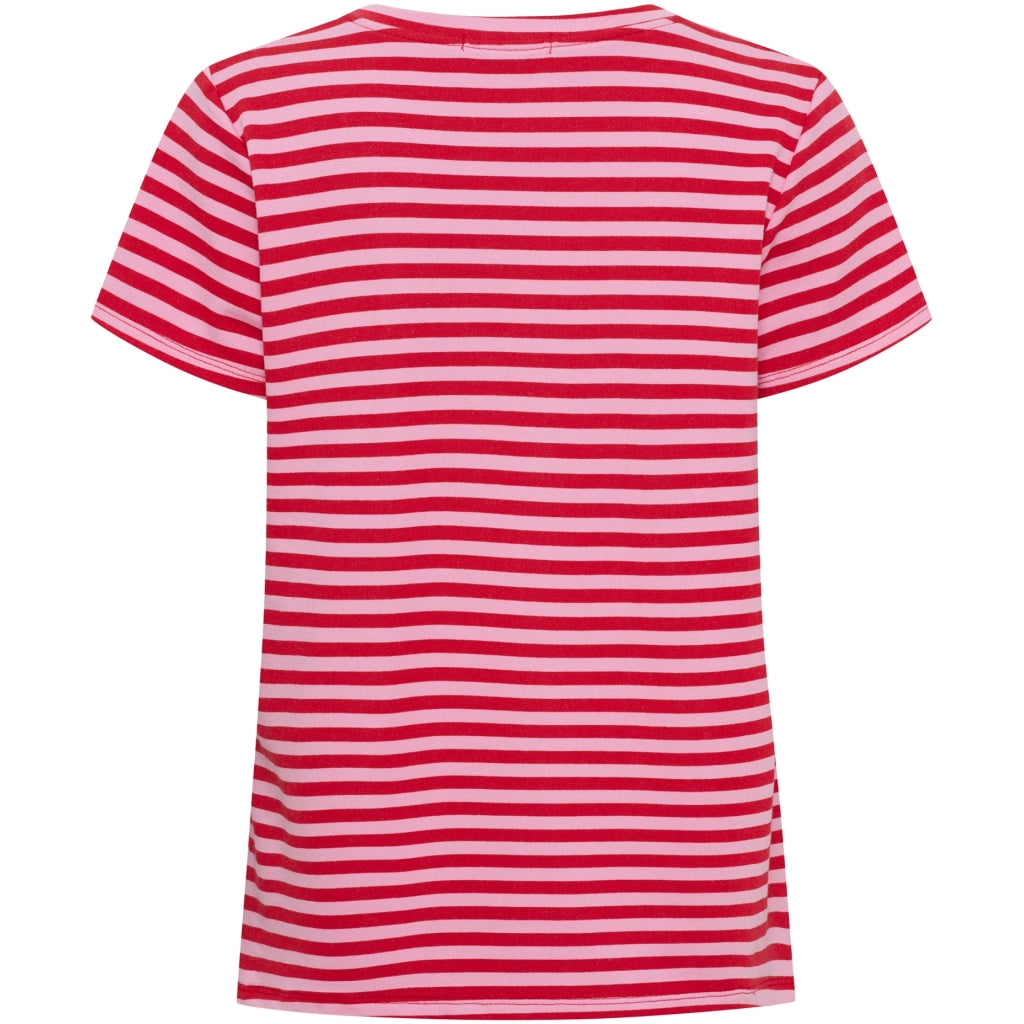 MARTA DU CHATEAU Marta du Chateau dam T-shirt MdcHertha 84275-1852S T-shirt Pink/Red