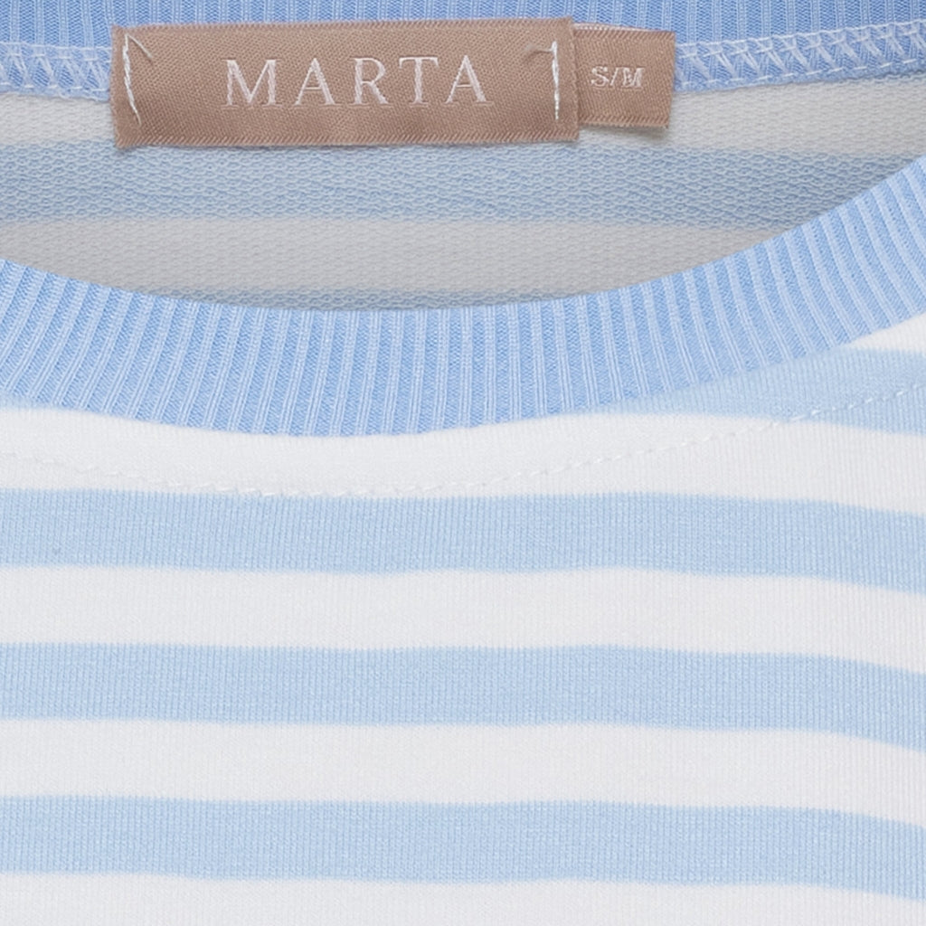 MARTA DU CHATEAU Marta du Chateau dam T-shirt MdcJamila 268402 T-shirt Celeste43/Celeste6