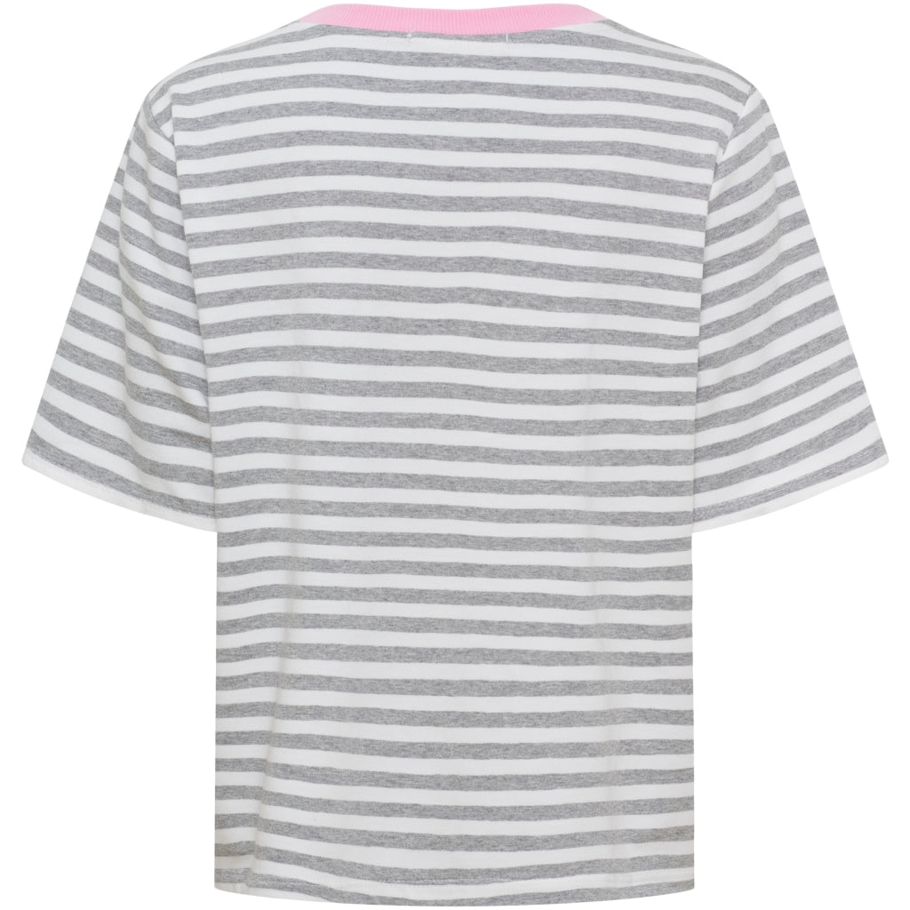 MARTA DU CHATEAU Marta du Chateau dam T-shirt MdcJamila 268402 T-shirt Grey23/Baby5