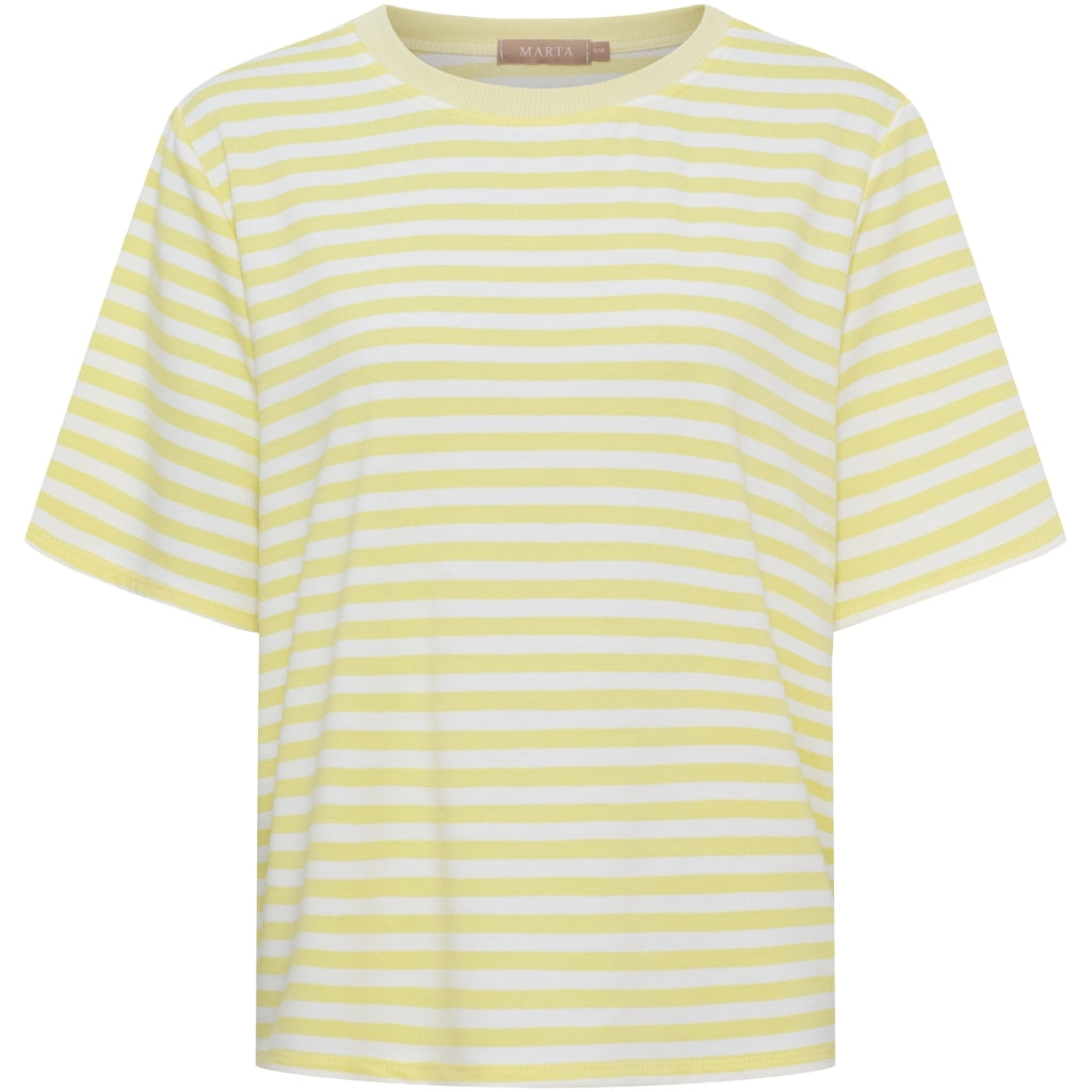 MARTA DU CHATEAU Marta du Chateau dam T-shirt MdcJamila 268402 T-shirt Yellow45/Yellow7