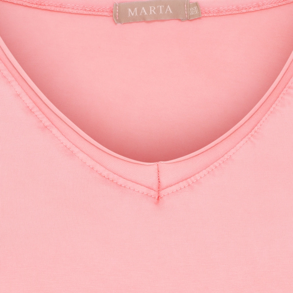 MARTA DU CHATEAU Marta du Chateau dam T-shirt MdcJanna 2436 T-shirt Corallo