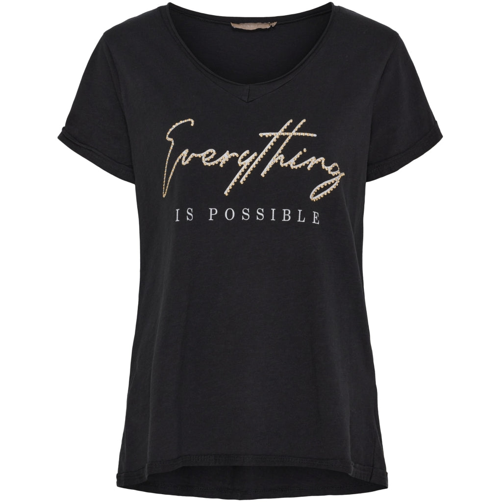 MARTA DU CHATEAU Marta du Chateau dam T-shirt MdcLillian 42005 T-shirt Black