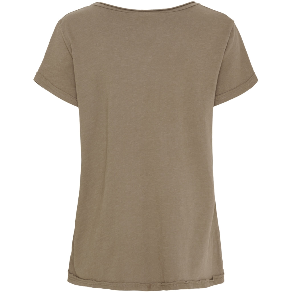 MARTA DU CHATEAU Marta du Chateau dam T-shirt MdcLillian 42005 T-shirt Fango