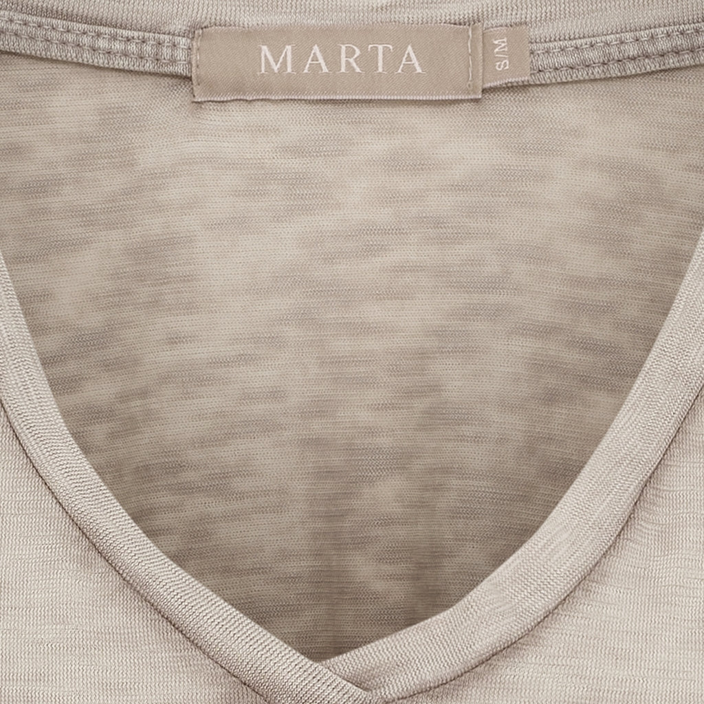 MARTA DU CHATEAU Marta du Chateau dam T-shirt MdcMarianna 22637 T-shirt Fango