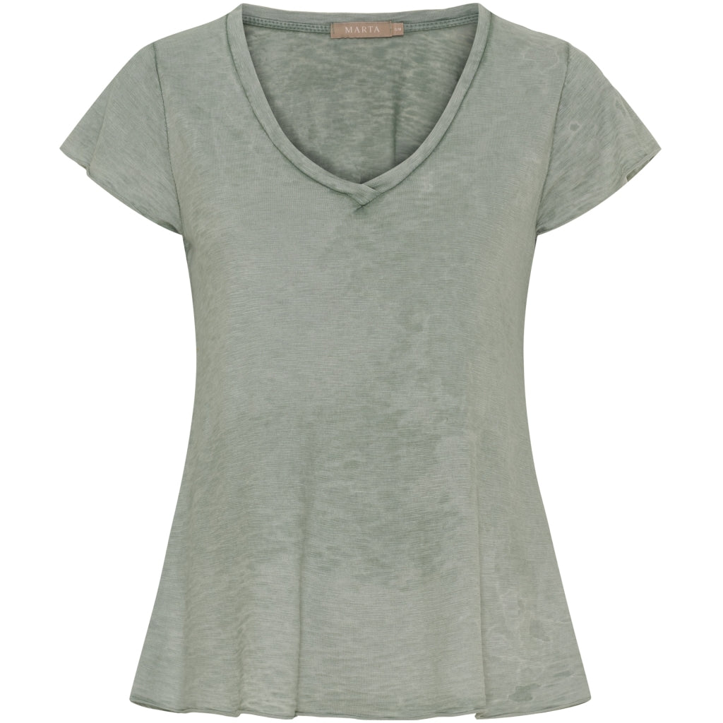 MARTA DU CHATEAU Marta du Chateau dam T-shirt MdcMarianna 22637 T-shirt Military