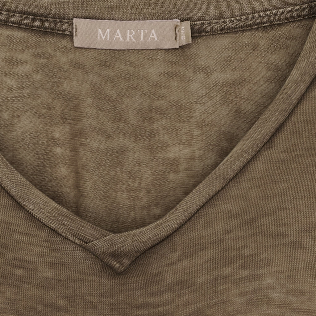MARTA DU CHATEAU Marta du Chateau dam T-shirt MdcMarianna 22637 T-shirt Moro