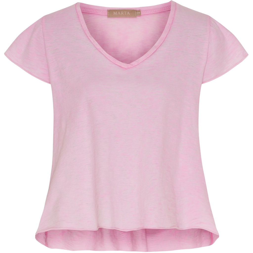 MARTA DU CHATEAU Marta du Chateau dam T-shirt MdcMarianna 22637 T-shirt Rose