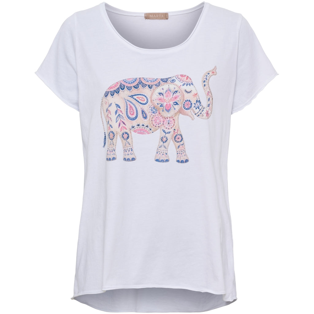 MARTA DU CHATEAU Marta du Chateau dam T-shirt MdcMarie 1535 T-shirt Elefant