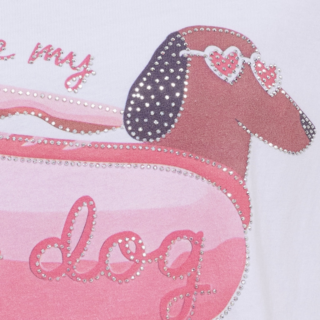 MARTA DU CHATEAU Marta du Chateau dam T-shirt MdcMarie 1535 T-shirt Hotdog