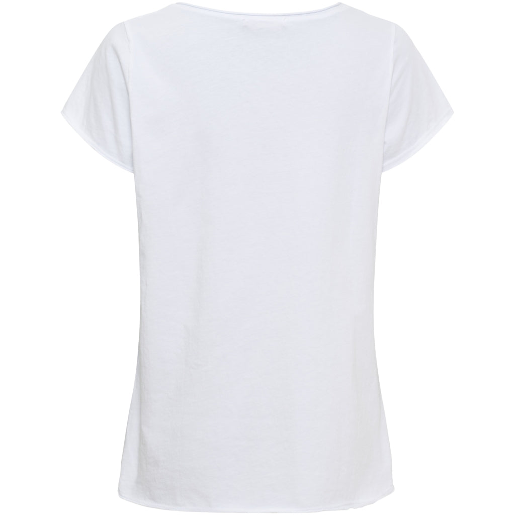 MARTA DU CHATEAU Marta du Chateau dam T-shirt MdcMarie 1535 T-shirt White Copenhagen