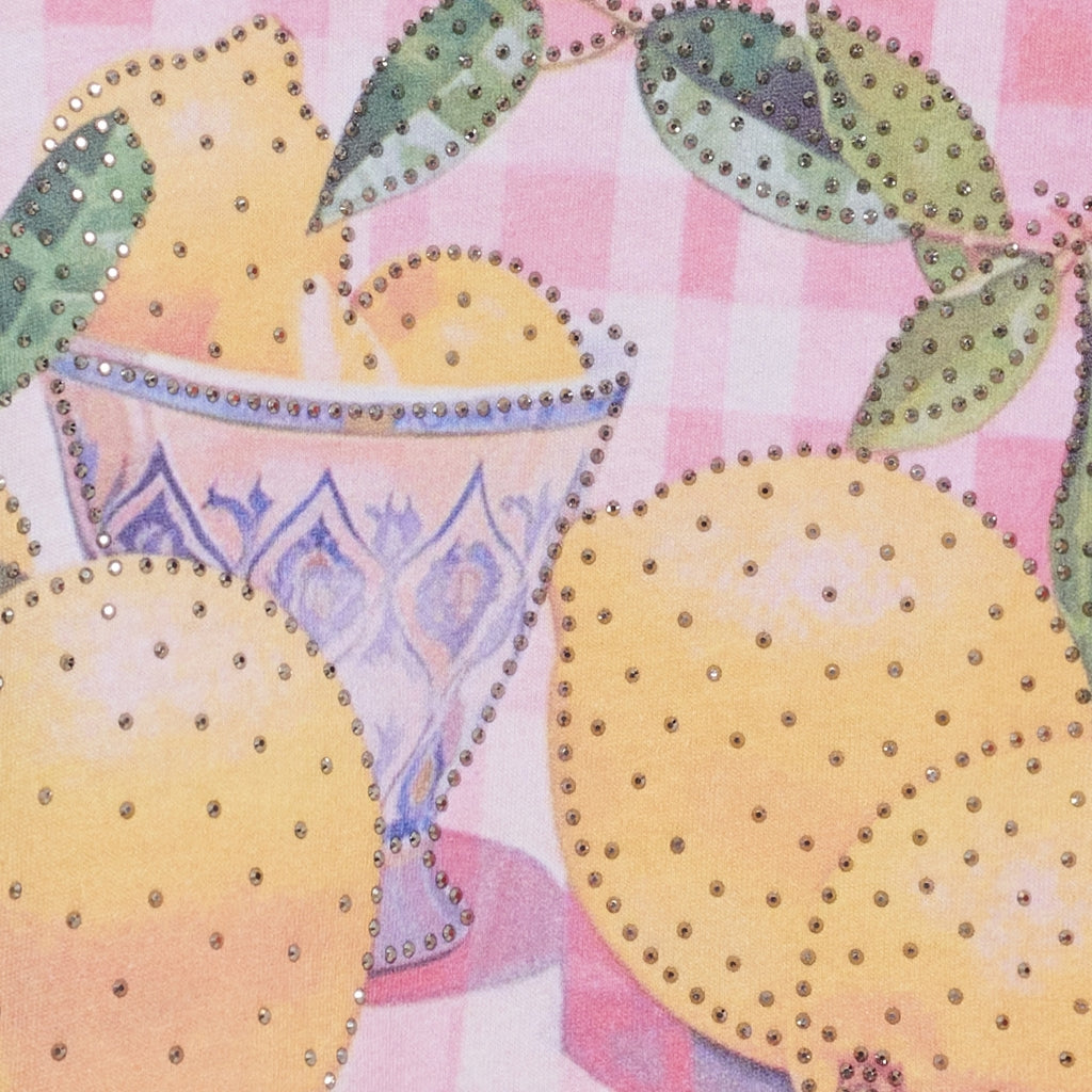 MARTA DU CHATEAU Marta du Chateau dam T-shirt MdcMarie 1535 T-shirt lemon