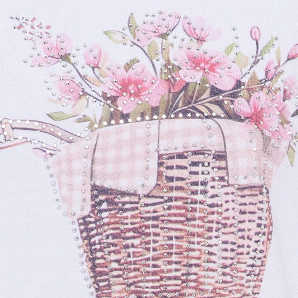 MARTA DU CHATEAU Marta du Chateau dam T-shirt MdcMarie 1535 T-shirt Beige