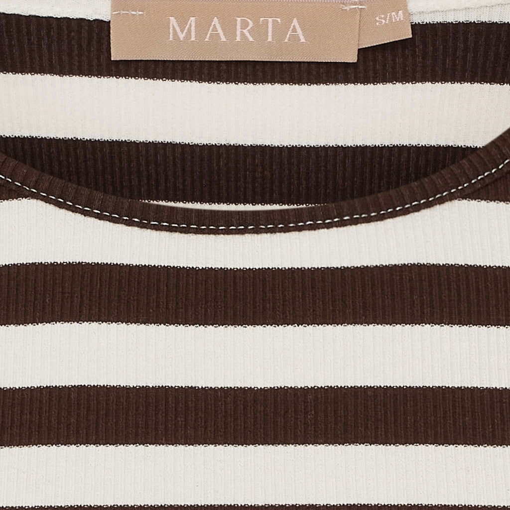 MARTA DU CHATEAU Marta du Chateau dam T-shirt MdcNena 7524 T-shirt Marone73466