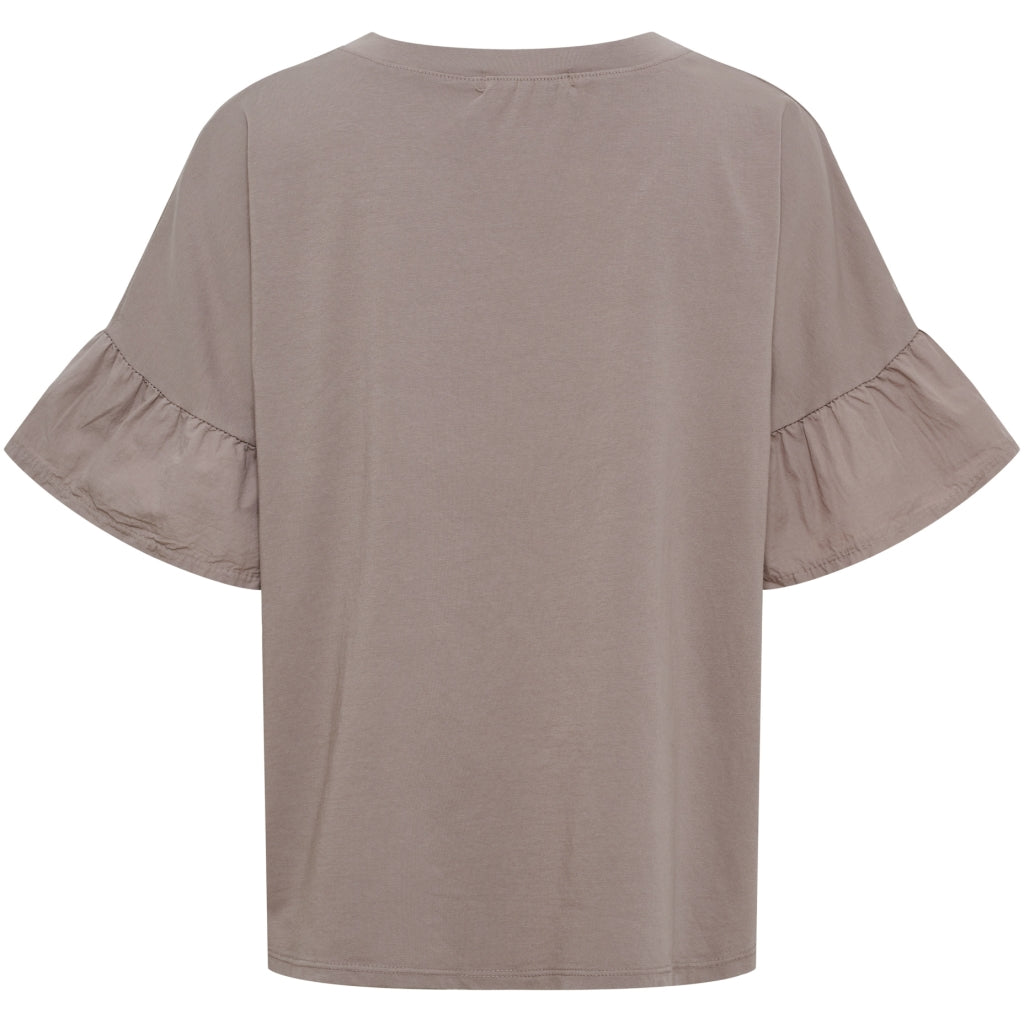 MARTA DU CHATEAU Marta du Chateau dam T-shirt MdcSabela 26100 T-shirt Fango