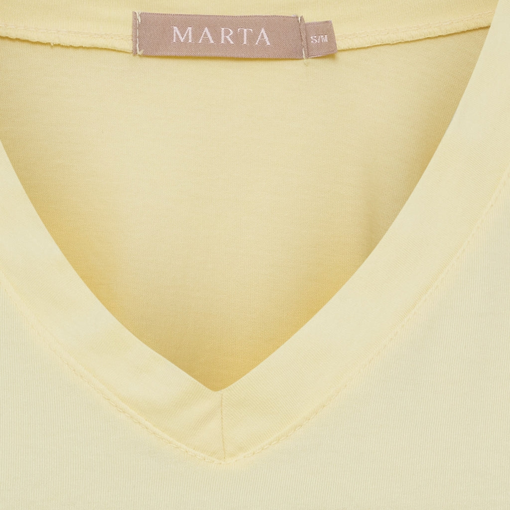 MARTA DU CHATEAU Marta du Chateau dam T-shirt MdcSabela 26100 T-shirt Yellow