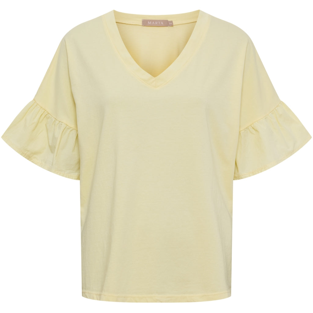 MARTA DU CHATEAU Marta du Chateau dam T-shirt MdcSabela 26100 T-shirt Yellow