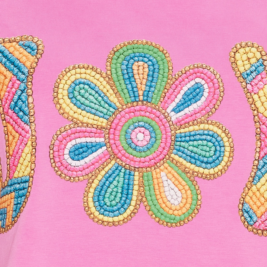 MARTA DU CHATEAU Marta du Chateau dam T-shirt MdcVilja 23049Joy T-shirt Fuxia