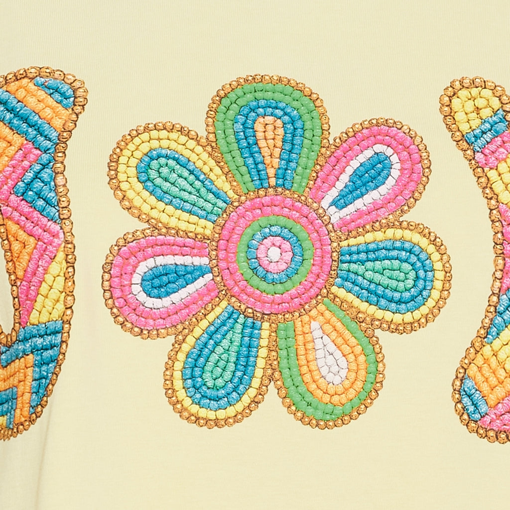 MARTA DU CHATEAU Marta du Chateau dam T-shirt MdcVilja 23049Joy T-shirt Yellow