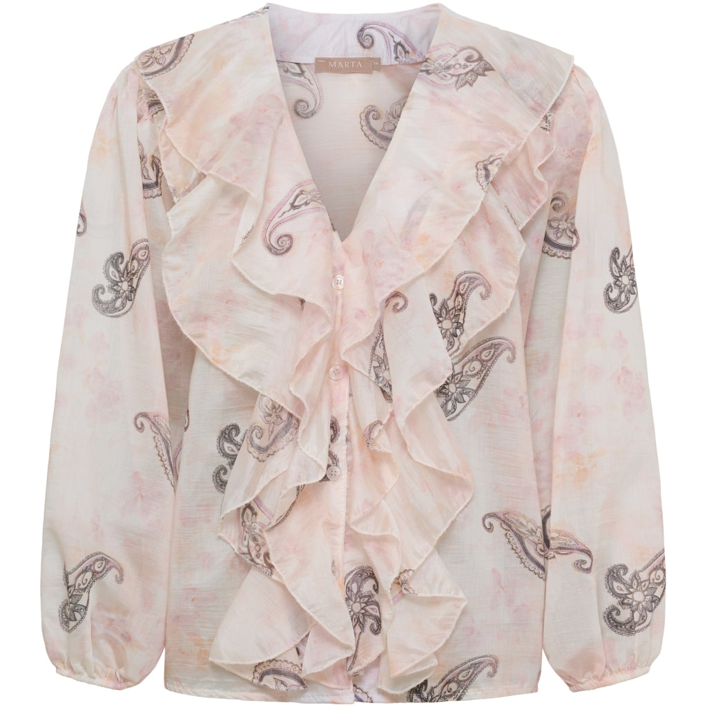 MARTA DU CHATEAU Marta du Chateau dam blus MdcAlena 8108 Shirt Nero8047tpf