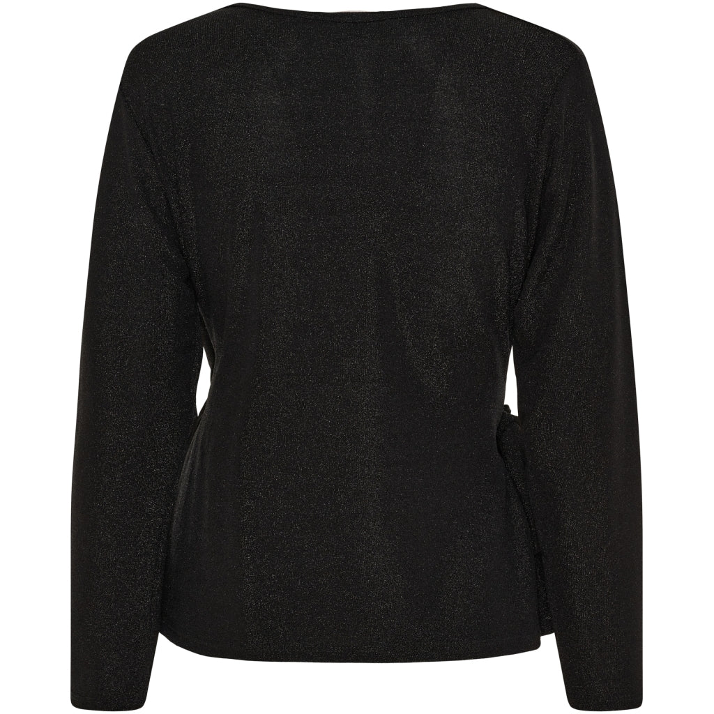 MARTA DU CHATEAU Marta du Chateau dam blus MdcAndi 1612 Blouse Black