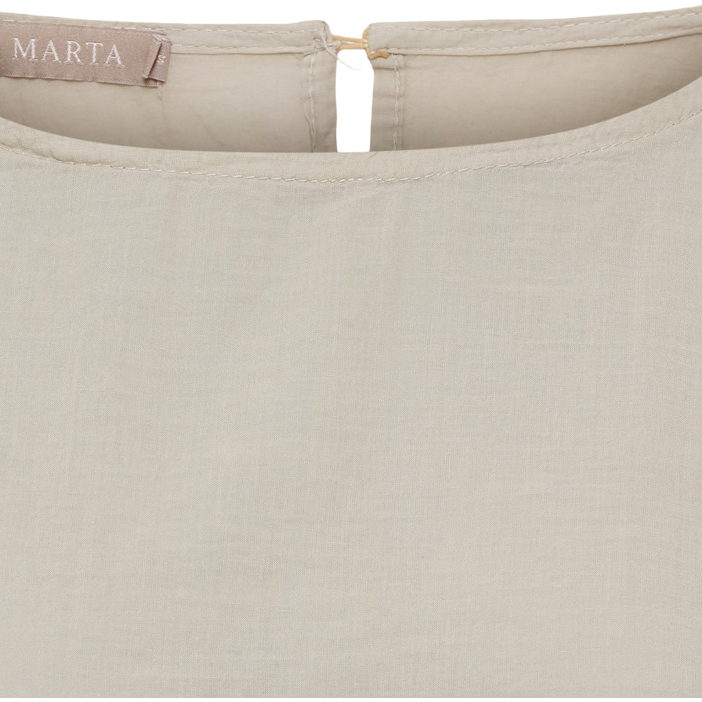 MARTA DU CHATEAU Marta du Chateau dam blus MdcAnnalise 2383M Blouse Cashmere