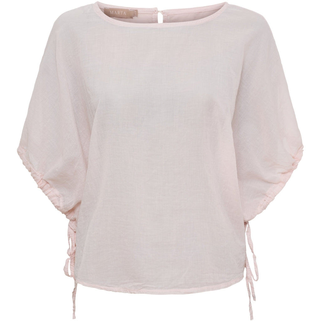 MARTA DU CHATEAU Marta du Chateau dam blus MdcAnnalise 2383M Blouse Cipria