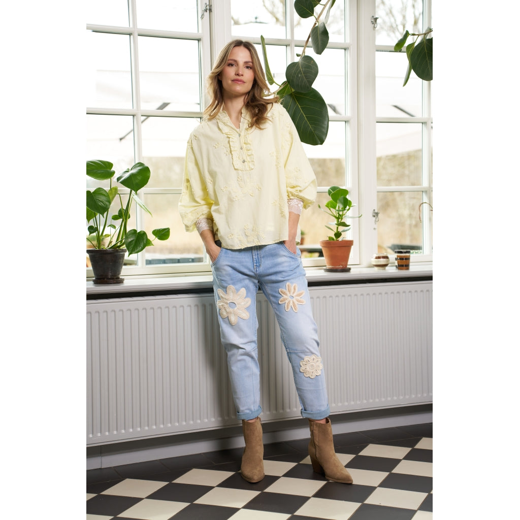 MARTA DU CHATEAU Marta du Chateau dam blus MdcAnnika TC38653M Blouse Flea777