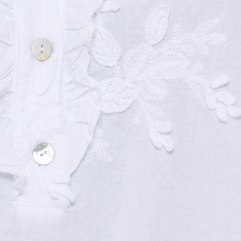 MARTA DU CHATEAU Marta du Chateau dam blus MdcAnnika TC38653M Blouse White