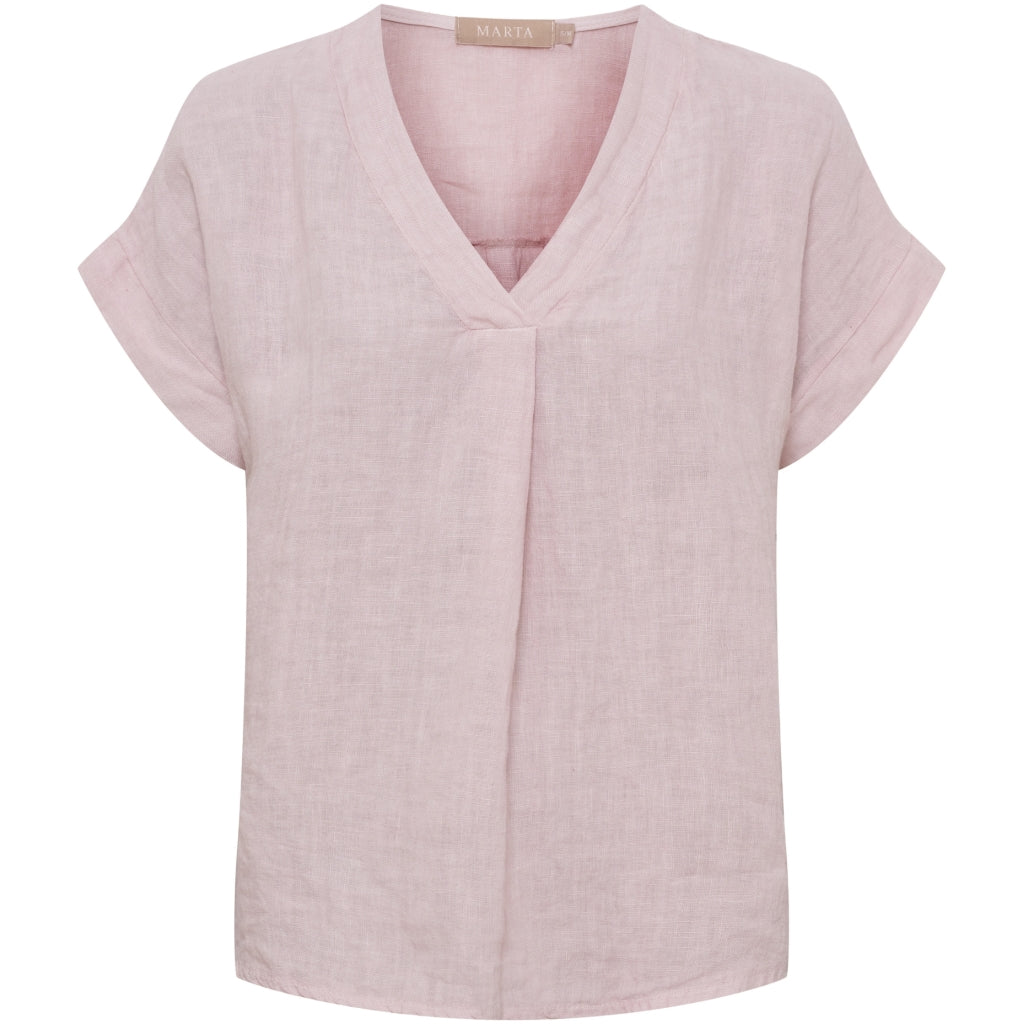 MARTA DU CHATEAU Marta du Chateau dam blus MdcBellissima 86520 Blouse Cipria