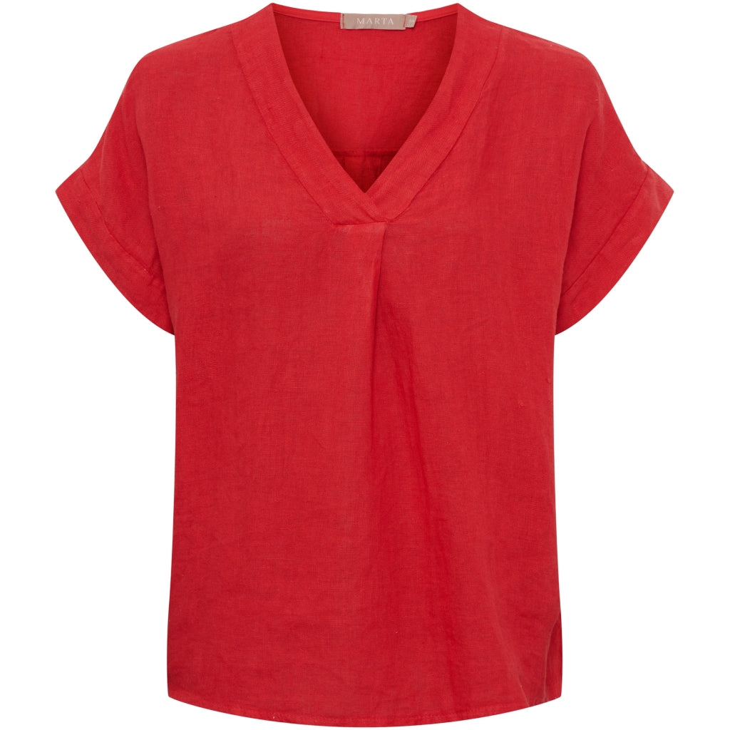 MARTA DU CHATEAU Marta du Chateau dam blus MdcBellissima 86520 Blouse Inferno91310