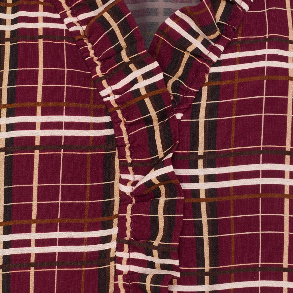 MARTA DU CHATEAU Marta du Chateau dam blus MdcBrook 7648 Shirt Bordeaux10882tpd