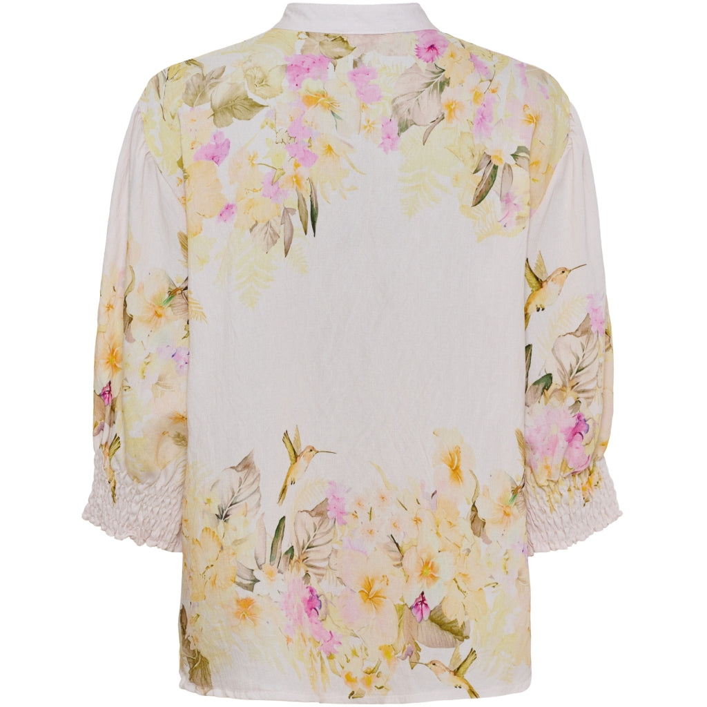 MARTA DU CHATEAU Marta du Chateau dam blus MdcCharlie 6892 Shirt Giallo6198tpg
