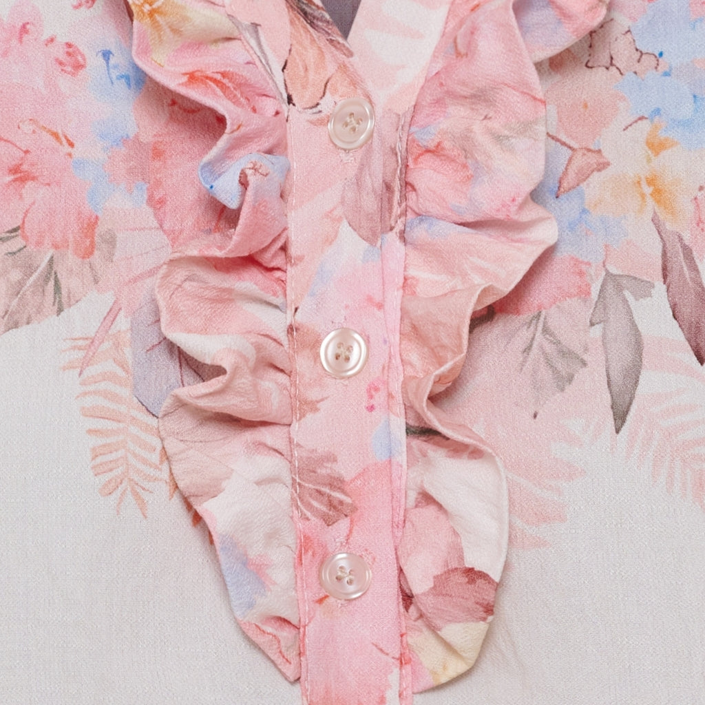MARTA DU CHATEAU Marta du Chateau dam blus MdcCharlie 6892 Shirt Rosa6198tpg