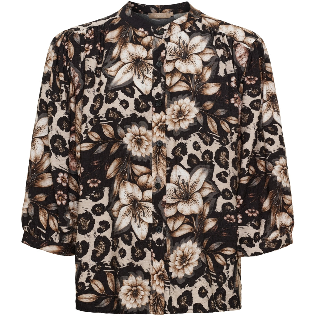 MARTA DU CHATEAU Marta du Chateau dam blus MdcDestiny 8044 Blouse Nero1948ppg