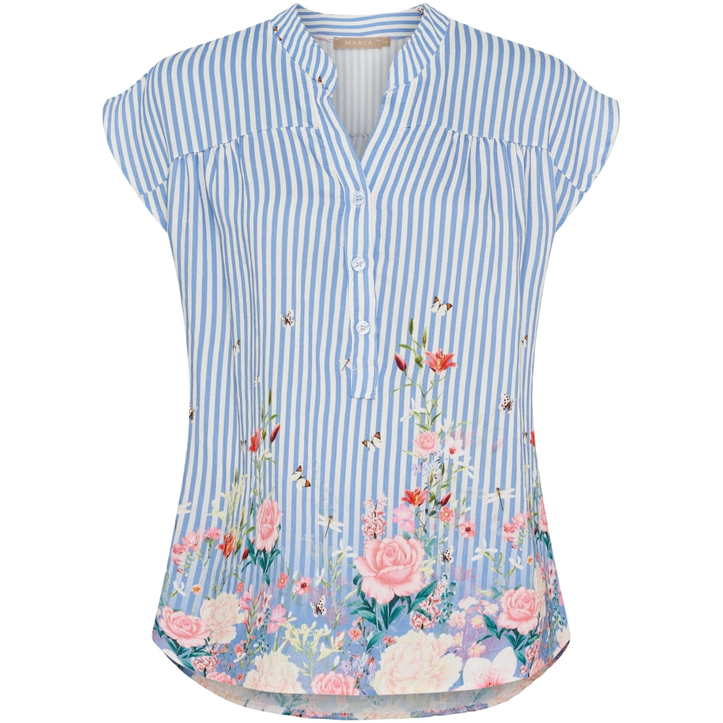 MARTA DU CHATEAU Marta du Chateau dam blus MdcKassandra 4440 Shirt Jeans4837