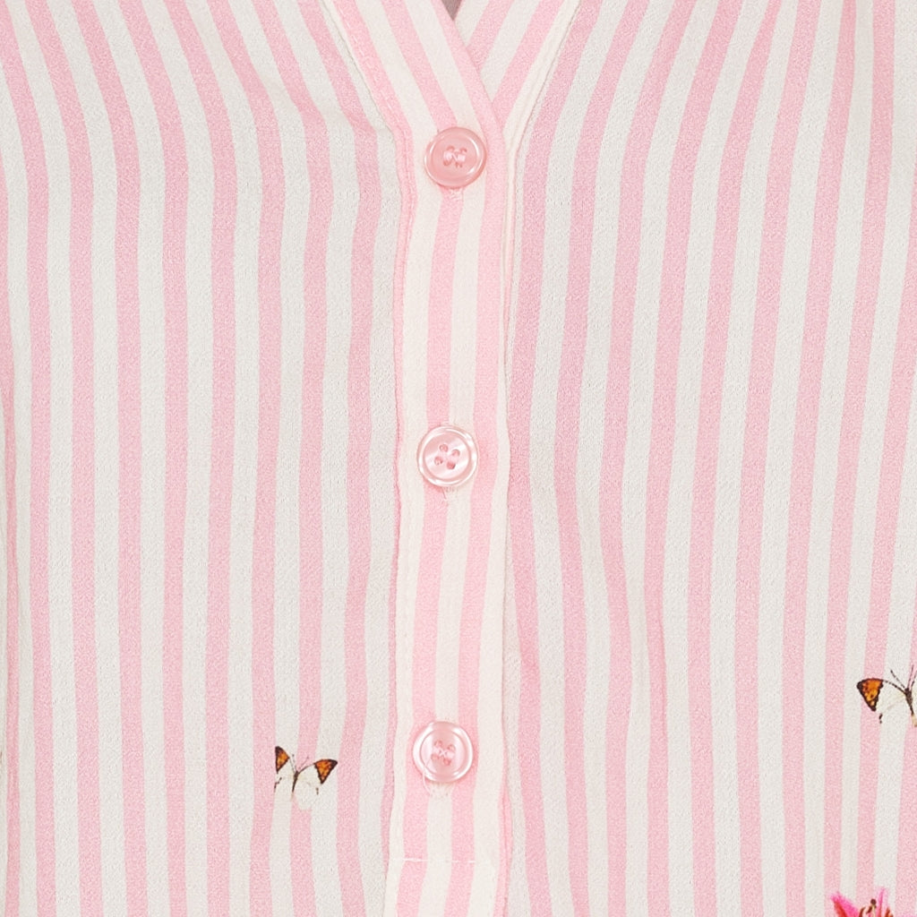 MARTA DU CHATEAU Marta du Chateau dam blus MdcKassandra 4440 Shirt Rosa4837