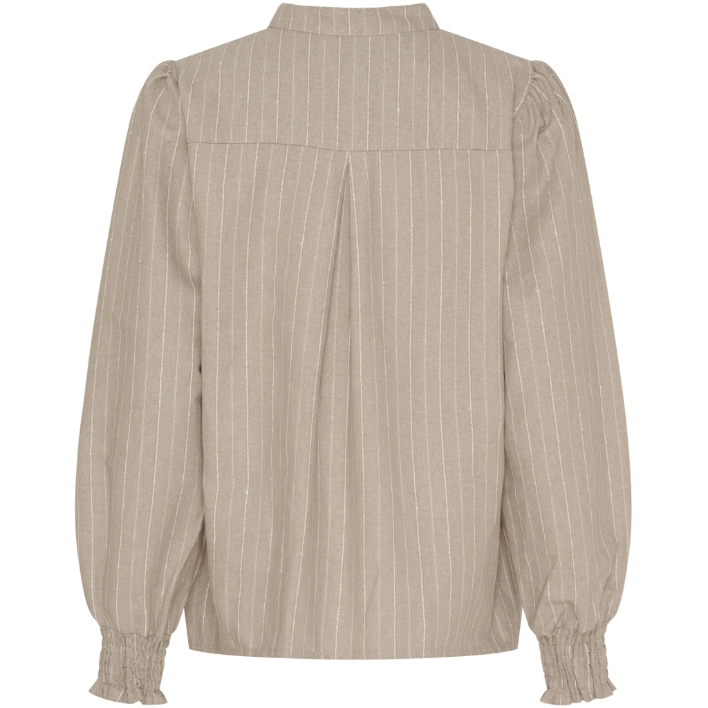 MARTA DU CHATEAU Marta du Chateau dam blus MdcMalou 7913 Blouse Sand2