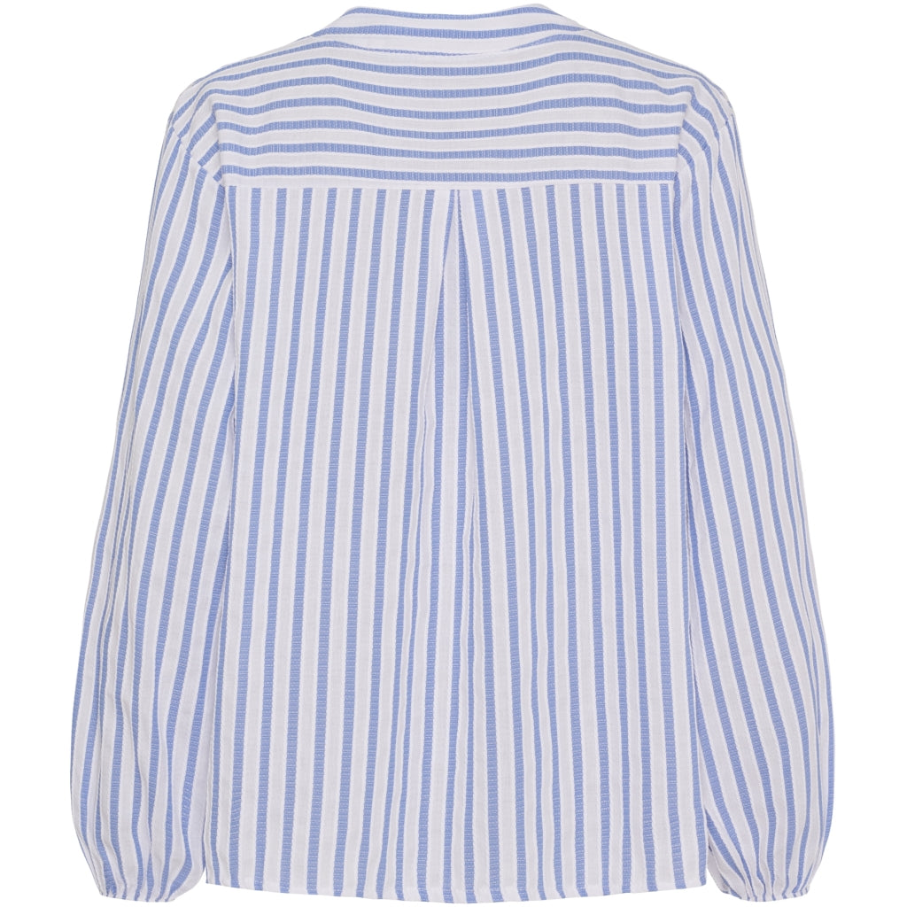 MARTA DU CHATEAU Marta du Chateau dam blus MdcMaren 7912 Shirt Celeste