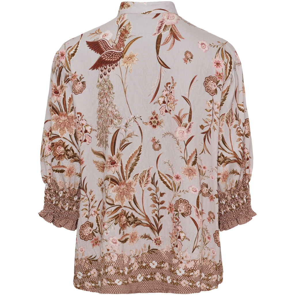 MARTA DU CHATEAU Marta du Chateau dam blus MdcMelisande 7527 Shirt Grey3142tps