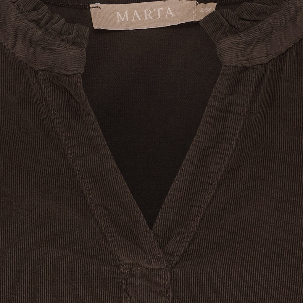 MARTA DU CHATEAU Marta du Chateau dam blus MdcMorgana 2518115V Blouse Moro635