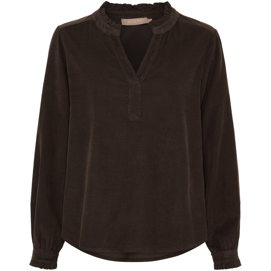 MARTA DU CHATEAU Marta du Chateau dam blus MdcMorgana 2518115V Blouse Moro635