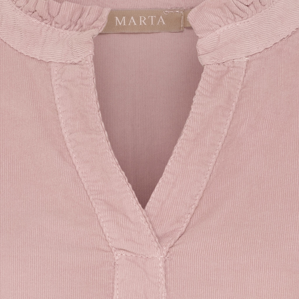 MARTA DU CHATEAU Marta du Chateau dam blus MdcMorgana 2518115V Blouse RosaAntique2017