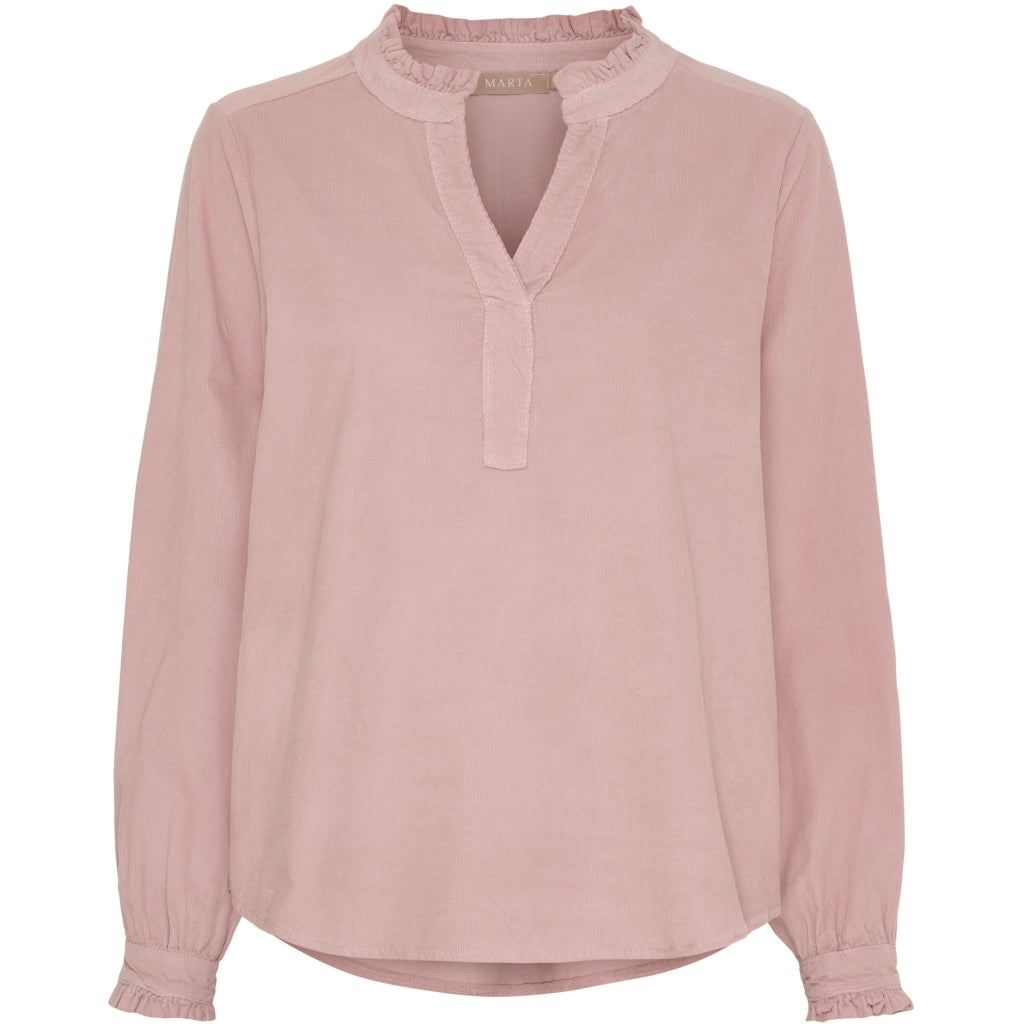 MARTA DU CHATEAU Marta du Chateau dam blus MdcMorgana 2518115V Blouse RosaAntique2017