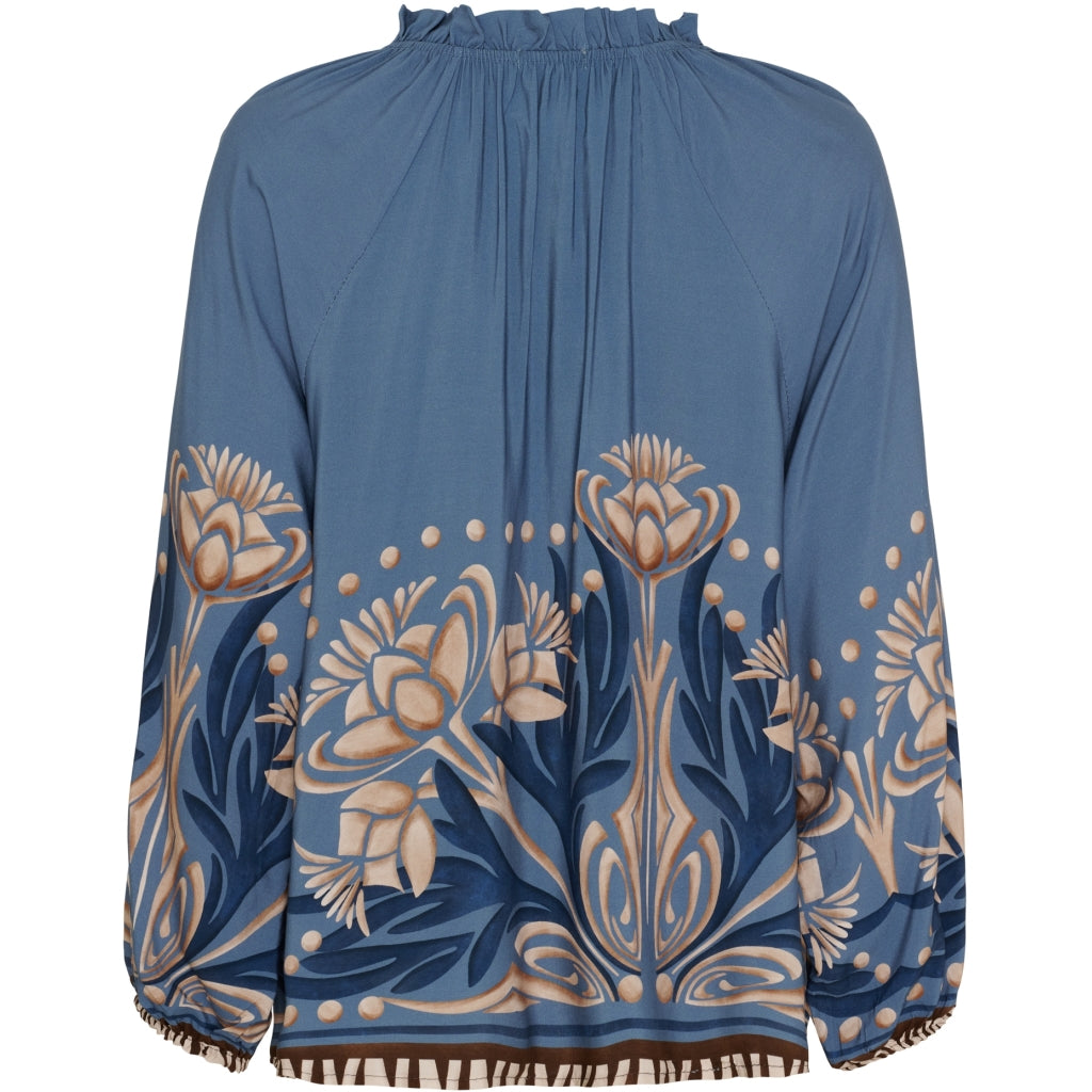 MARTA DU CHATEAU Marta du Chateau dam blus MdcOctavia 003B Shirt JeansNG313BA