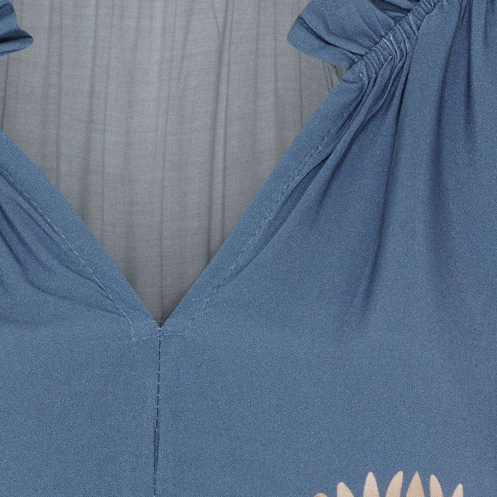 MARTA DU CHATEAU Marta du Chateau dam blus MdcOctavia 003B Shirt JeansNG313BA